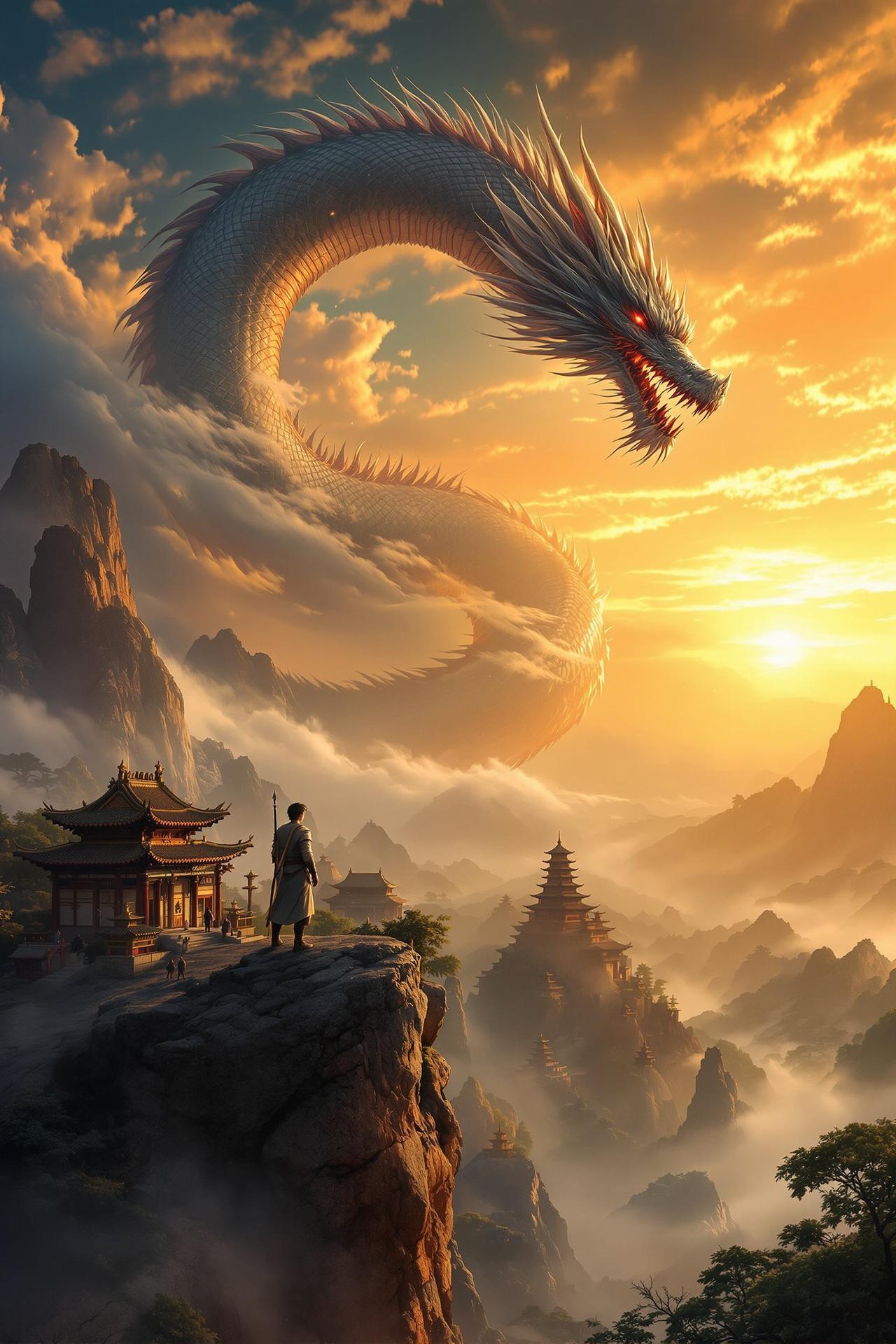 樱花电影院出品电影《龙脉传奇》封面海报