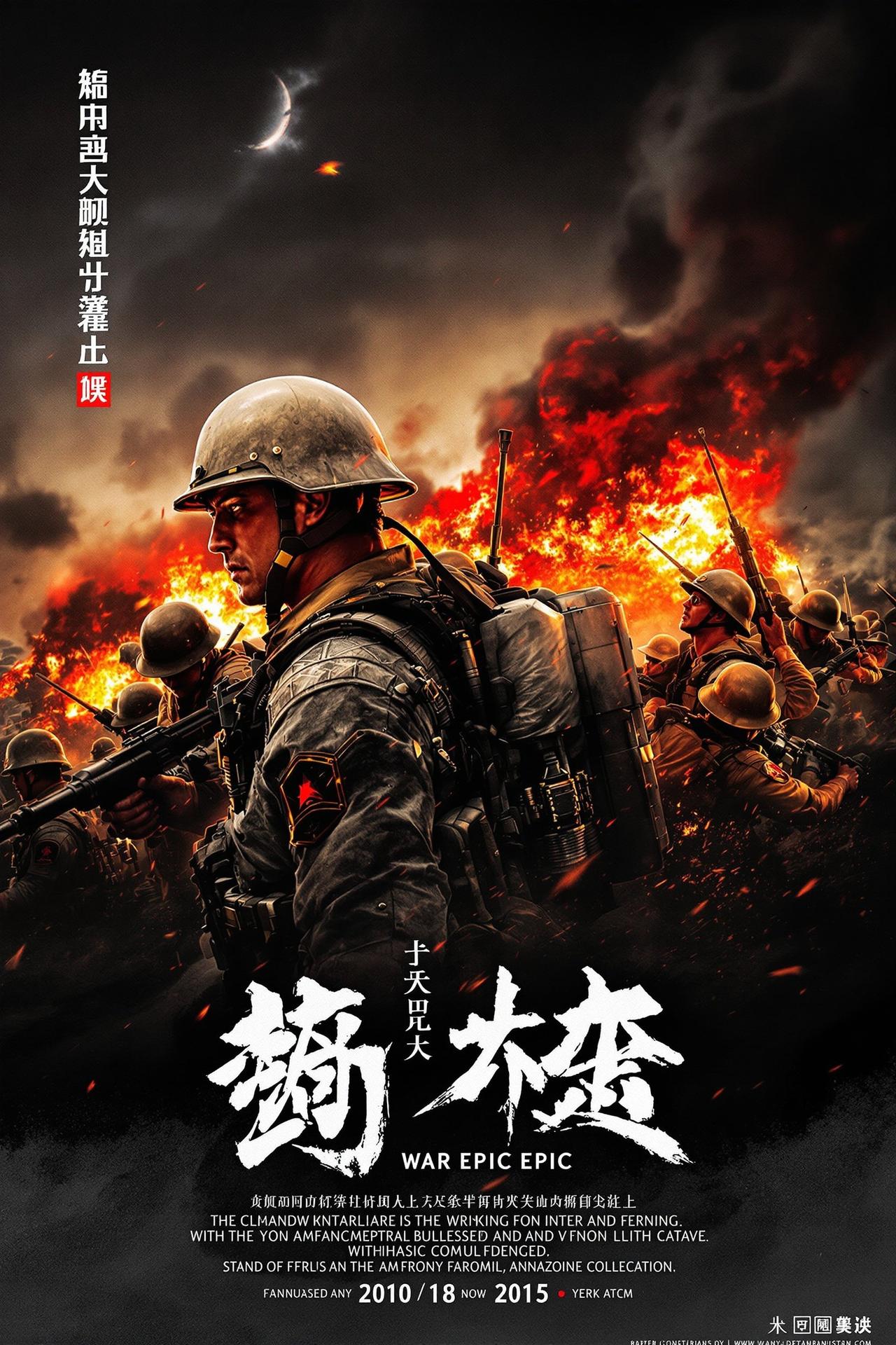 樱花电影院出品电影《破晓之战》封面海报